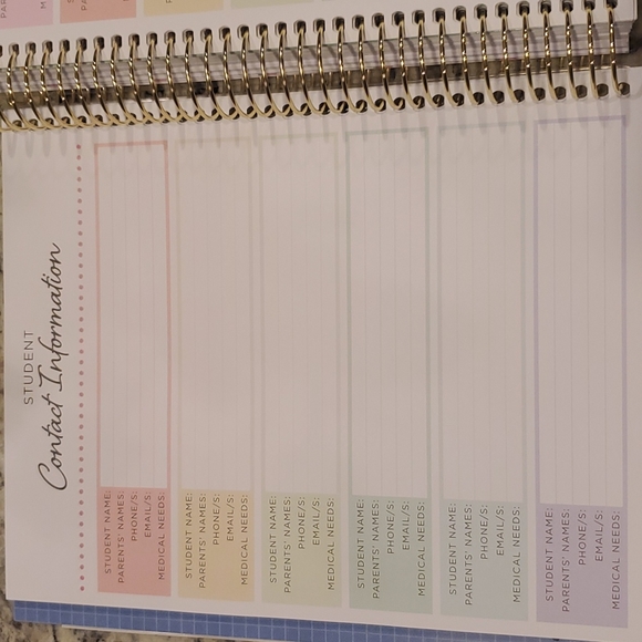 TEACHER'S  PLANNING TOTE - Picture 12 of 16